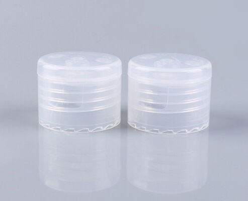 매끄러운 표면 병 뚜껑 24 28mm 짜기 샴푸 병 플라스틱 플립 캡