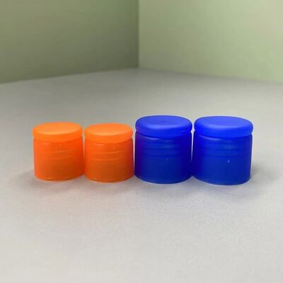 플라스틱 PP 매트 24/410 세제 나사 플립 탑 캡 액체 샴푸 병