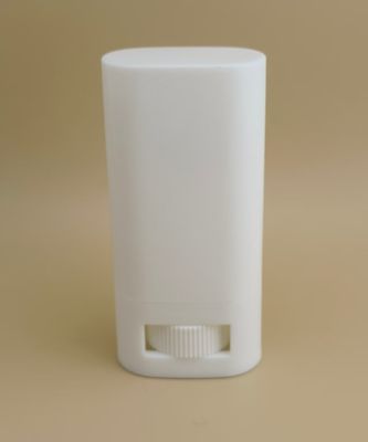 CRC 가능 마감 처리가 가능한 플라스틱 화이트 플랫 스무스 립밤 패키징, 립스틱 및 화장품 패키징 요구에 적합